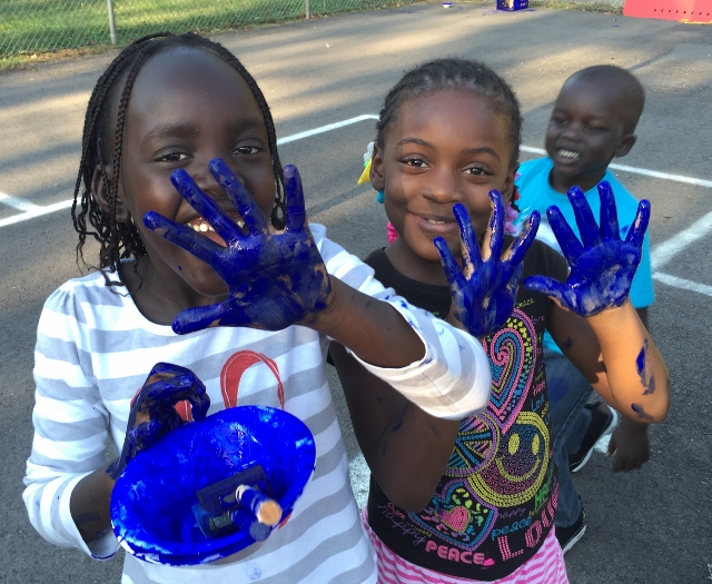 CAPS Day of Play with Community Helpers